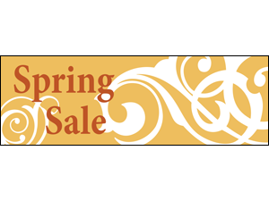 Picture of Spring Sale Banner (SS3B#001)